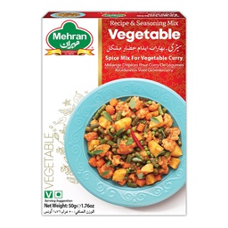 [0100014394] MEHRAN VEGETABLE MASALA 50GM
