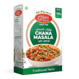 [0100016285] GREEN FARM CHANA MASALA 100G