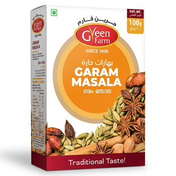 [0100016303] GREEN FARM GARAM MASALA POWDER 100G