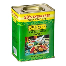 [0100020692] M/RECIPE MADRAS CURRY POWDER500@ 20% EXTRA
