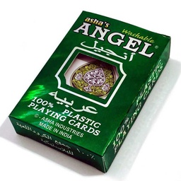 [0100015000] ANGEL PLAYING CARD OG GREEN
