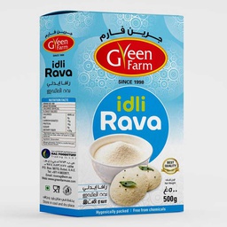 [0100016301] GREEN FARM IDLY RAVA  500G