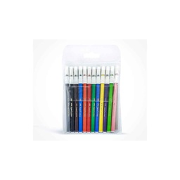 [0100015518] FABER CASTELL COLOUR MARKERS 12s
