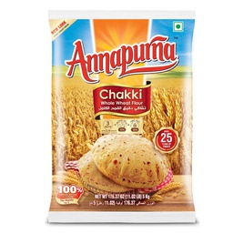 [0100023846] ANNAPURNA CHAKKI WHOLE WHEAT FLOUR 5KG