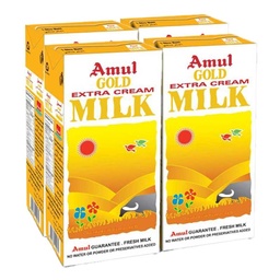 [0100001279] AMUL MILK UHT GOLD 1LTR