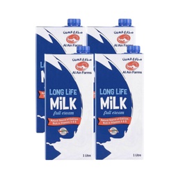 [0100003384] AL AIN FULL CREAM MILK 1LTR