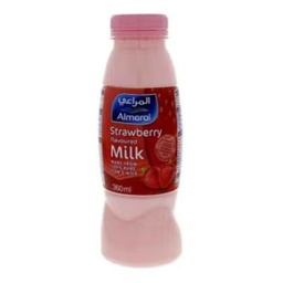 [0100010301] AL MARAI MILK PRM STRBRY 360ML PET