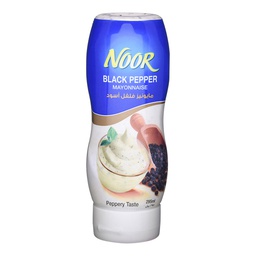 [0100004372] NOOR MAYONNAISE 295ML BLACK PEPPER