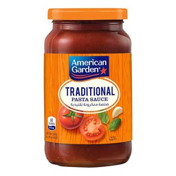 [0100008855] AMERICAN GARDEN PASTA SAUCE TRADITIONAL 14oz