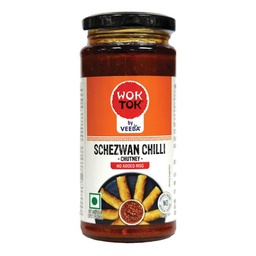 [0100026301] VEEBA SCHEZWAN CHILLI CHUTNEY 250GM