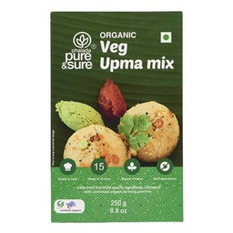 [0100002766] PURE &amp; SURE ORGANIC VEG. UPMA 250GM