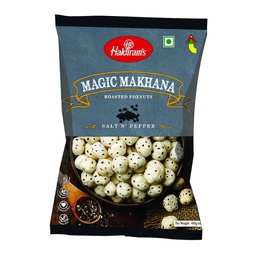 [0100003270] HALDIRAMS ROASTED FOXNUTS SALT N PEPPER 30GM