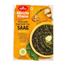 [0100003275] HALDIRAMS PUJABI SARSONDA SAAG 300GM