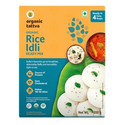 [0100008509] ORGANIC TATTVA RICE IDLI READY MIX 200GM