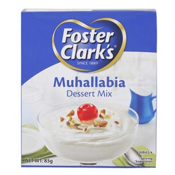 [0100024593] FOSTER CLARK MUHALLABIA DESERT MIX 85GM