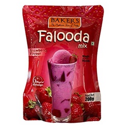 [0100026806] BAKERS FALOODA MIX STRAWBERRY 200GM