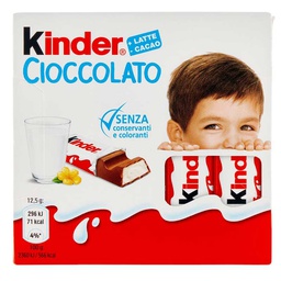 [0100010179] KINDER T4 CHOCOLATE 50GM