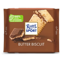 [0100025199] RITTER SPORT BUTTER BISCUIT 100GM