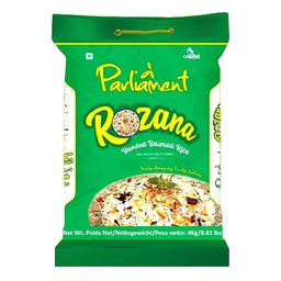 [0100020589] PARLIAMENT ROZANA BASMATI RICE 4KG