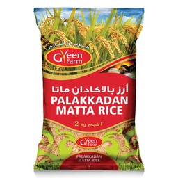 [0100016271] GREEN FARM PALAKKADAN MATTA RICE  2KG