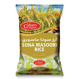 [0100016277] GREEN FARM SONAMASOORY RICE  2KG