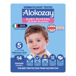 [0100017977] ALOKOZAY PRM BABY DIAPER SIZE5 14s