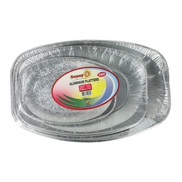 [0100026512] SUNNY ALUMINIUM PLATTERS XSMALL SMALL MEDIUM 3S