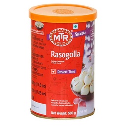 [0100023220] MTR RASOGOLLA TIN 500GM