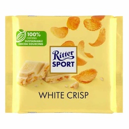 [0100026203] RITTER SPORT WHITE CRISP 100GM