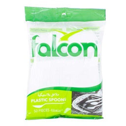 [0100019196] FALCON PLASTIC SPOON 50s