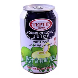 [0100001219] TEPTIP YOUNG COCONUT JUICE PULP 310ML