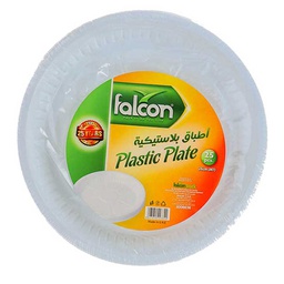 [0100020863] FALCON PLASTIC PLATE ROUND M 7