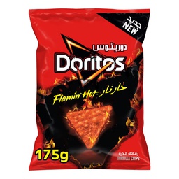 [0100008342] DORITOS FLAMING HOT 175GM