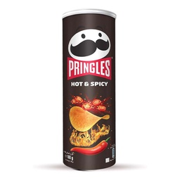 [0100016017] PRINGLE HOT &amp; SPICY 165GM