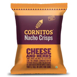 [0100020457] CORNITOS NACHO CRISPS CHEESE AND HERBS 55G