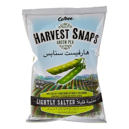 [0100020458] HARVEST SNAPS LIGHTLY SALTED34GM