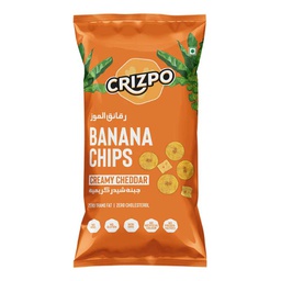 [0100024336] CRIZPO BANANA CHIPS CREAMY CHEDDAR 45GM
