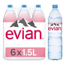[0100013653] EVIAN WATER 4+2x1.5L