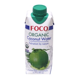 [0100018693] FOCO UHT ORGANIC C/WATER 330 ML