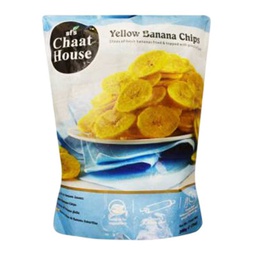 [0100000605] CHAAT HOUSE BANANA CHIPS YELLOW 200GM