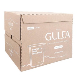 [0100021345] GULFA CUP WATER 36x200ML