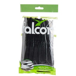 [0100021429] FALCON HD PLASTIC KNIFE BLACK 50 PCS