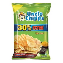 [0100008987] UNCLE CHIPS SPICY TREAT 50GM