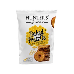 [0100009317] HUNTERS BAKED PRETZOS HONEY MUSTARD 160GM