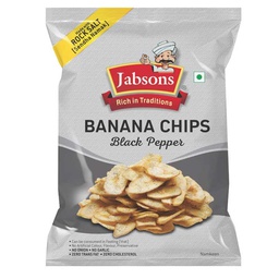 [0100026752] JABSONS BANANA CHIPS BLACK PEPPER 150GM