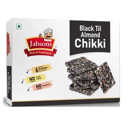 [0100026753] JABSONS BLACK TILL ALMOND CHIKKI 270GM