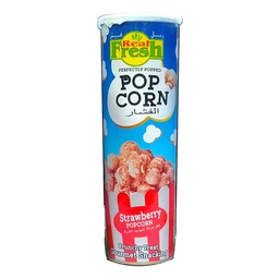[0100026851] REAL FRESH STRAWBERRY POPCORN 80GM