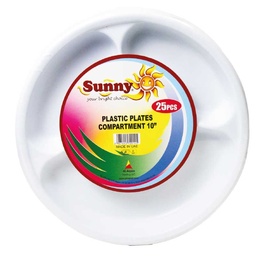[0100024653] PLASTIC PLATES COMP 10 25S
