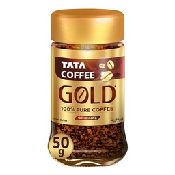 [0100024585] TATA COFFEE GOLD ORIGINAL JAR 50GM
