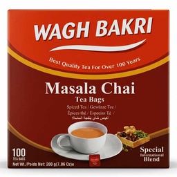 [0100000920] WAGH BAKRI MASALA TEA BAGS 200GM